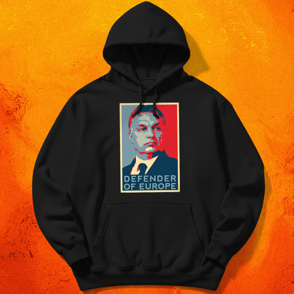 Orbán Defender of Europe kapucnis pulcsi