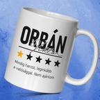 Orbán Viktor - 1 csillag bögre