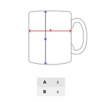 Aki békét akar, velünk tart! - bögre